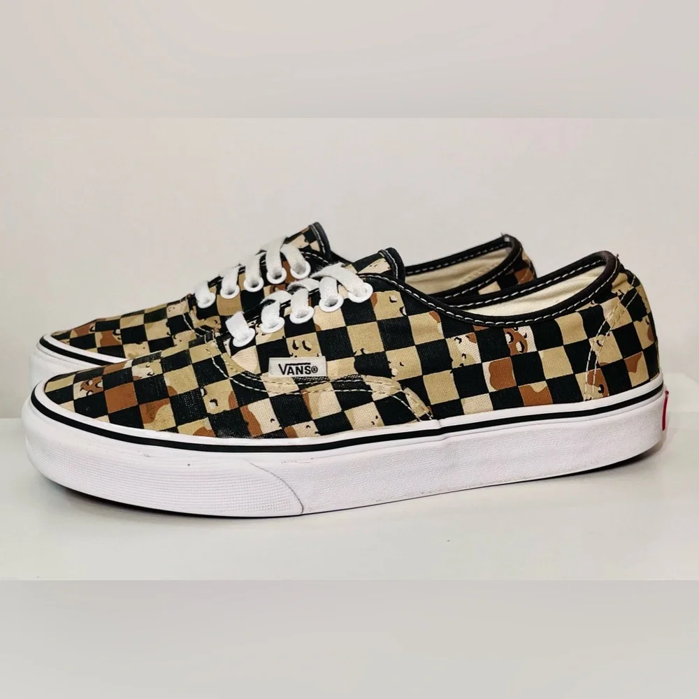 Vans Authentic Desert Camo Checkerboard